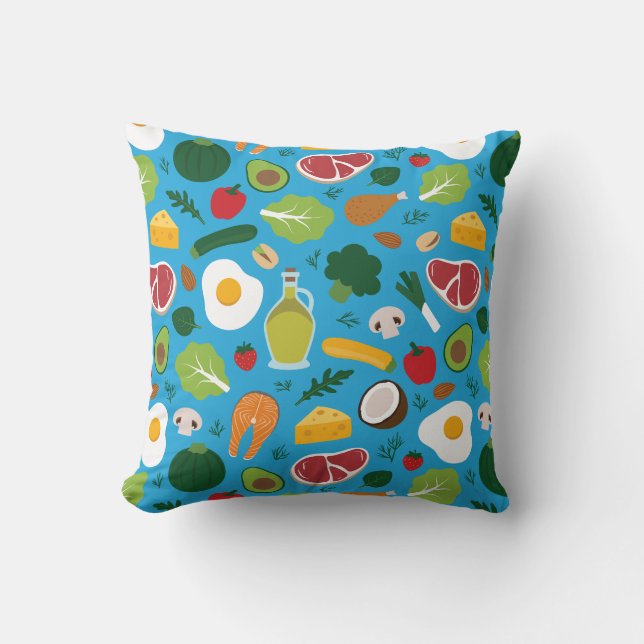 Keto Throw Pillow Kissen (Vorderseite)