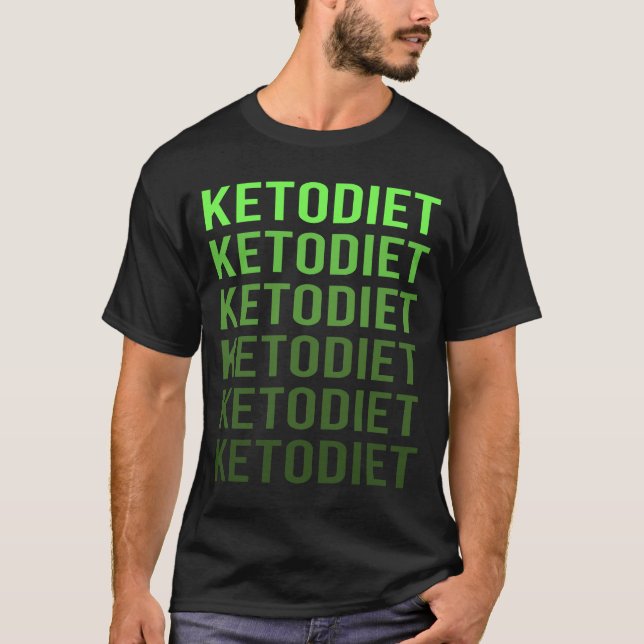 Ketogenese Ketone Ketosis T-Shirt (Vorderseite)