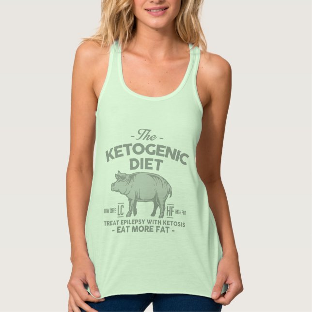 KETOGENISCHE DIET: Epilepsie der Ketone-Leckerei,  Tank Top (Vorderseite)