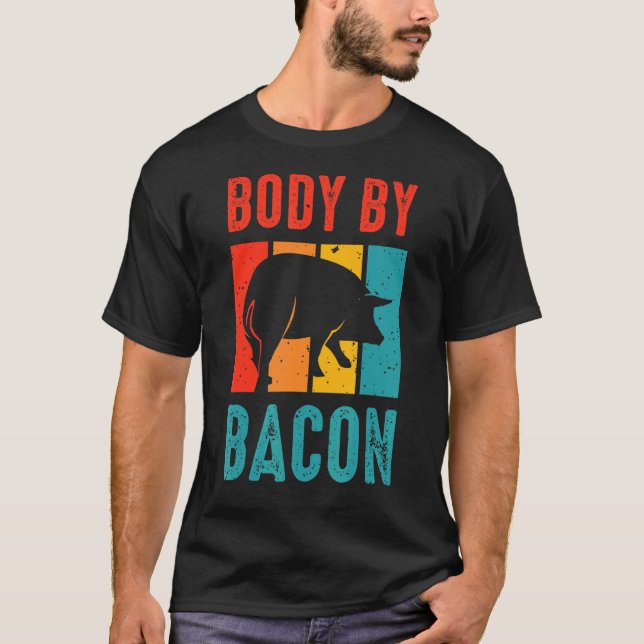 Ketogenische Ernährung ohne Kohlenstoffkörper T-Shirt (Vorderseite)
