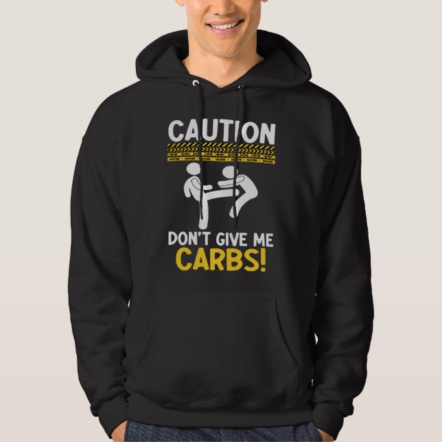 Ketones Ketosis Ketogenic Diet Keto  Bacon Hoodie (Vorderseite)