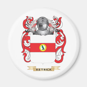 Ketrick Coat of Arms (Familienwappen) Magnet