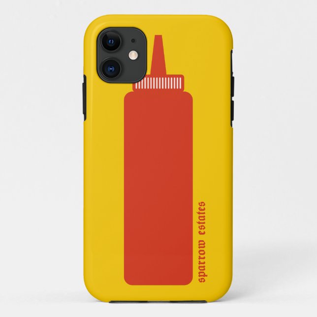 Ketschup - amerikanische Spektrum-Reihe Case-Mate iPhone Hülle (Rückseite)