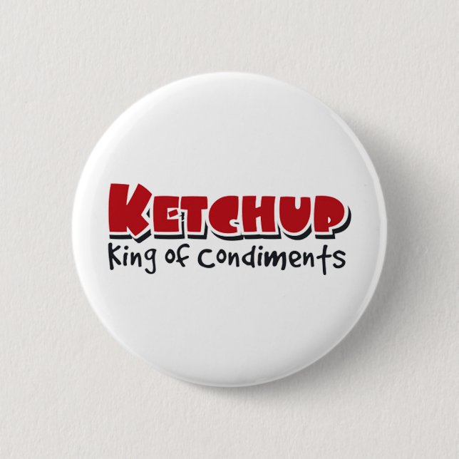 Ketschup Button (Vorderseite)