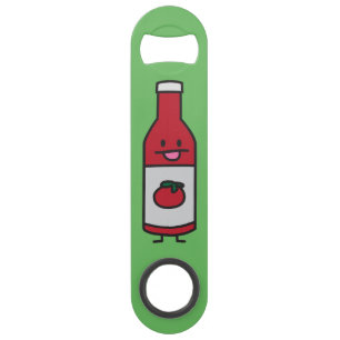 Ketschup-Flaschen-Tomatensauce-Tabellenwürze Speed Flaschenöffner