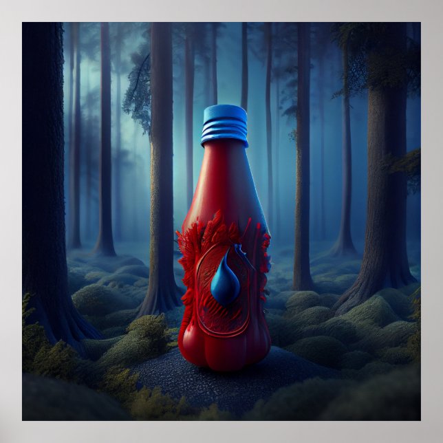 Ketschup-Poster Poster (Vorne)