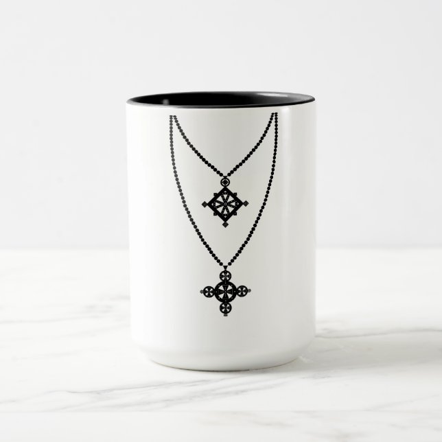 Kette & Anhänger Tasse (Zentrum)