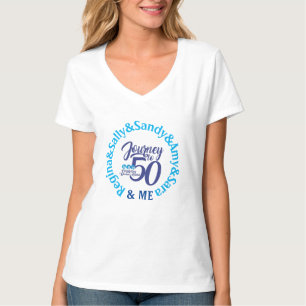 Kette der Tradition der Frauen Rabbis 50 Jahre T-S T-Shirt
