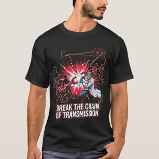 Kette der Übertragung T-Shirt | Die Kette durchbre