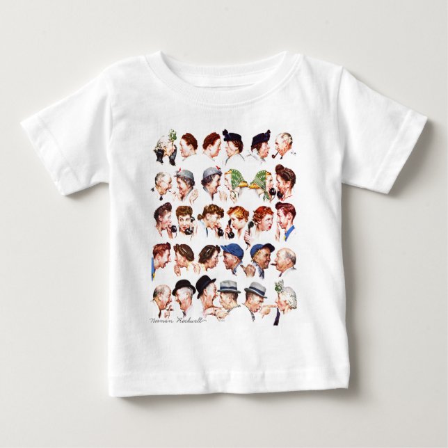 Kette des Klatsches Baby T-shirt (Vorderseite)