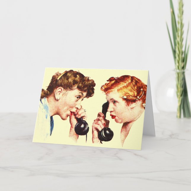 Kette des Klatsches Karte (Vorderseite)