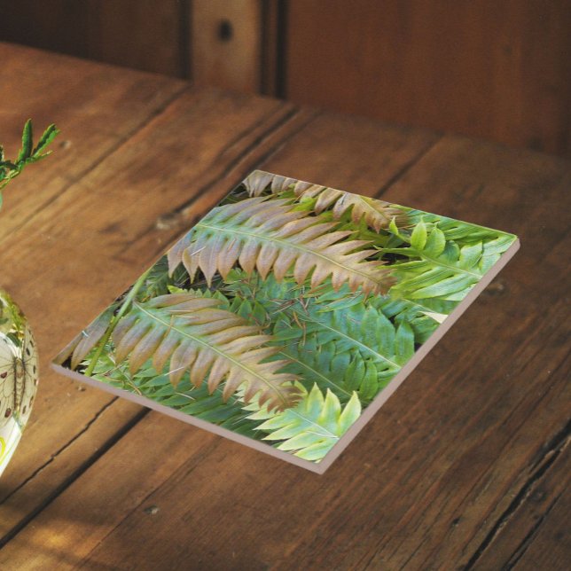 Kette Fern Fronds Floral Fliese (In Situ)
