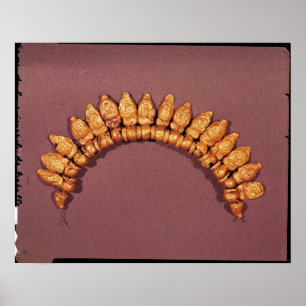 Kette mit Masken von Handgepäck und Silenus Poster