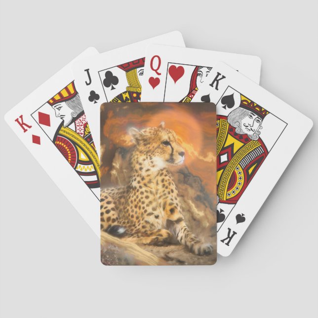 KETTE STEHEND SPIELKARTEN (Rückseite)