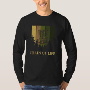 Kette von Life Disk Golf Sports Golfer Games Hobby T-Shirt