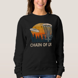 Kette von Life Disk Golf Sports Golfer Sport Playe Sweatshirt