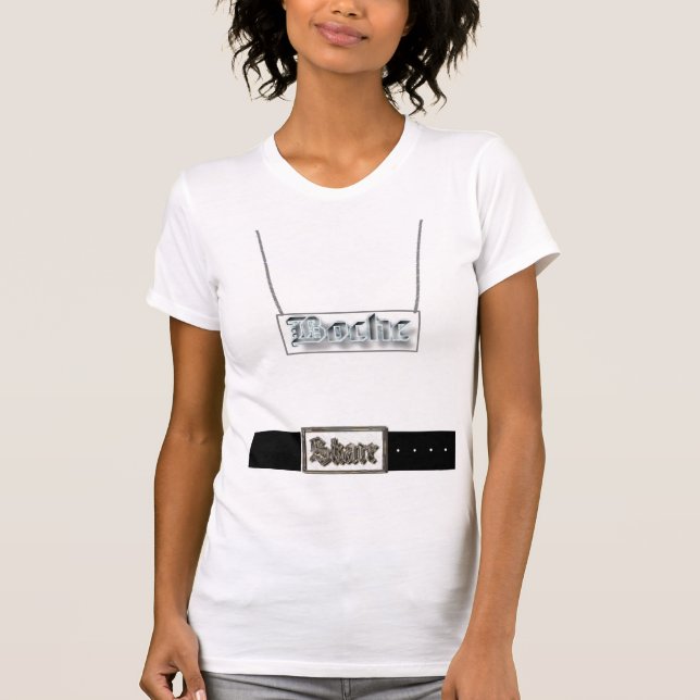 Kette w, Schnalle T-Shirt (Vorderseite)