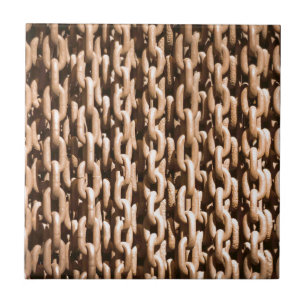 Ketten aus rostfreiem Eisen Fliese