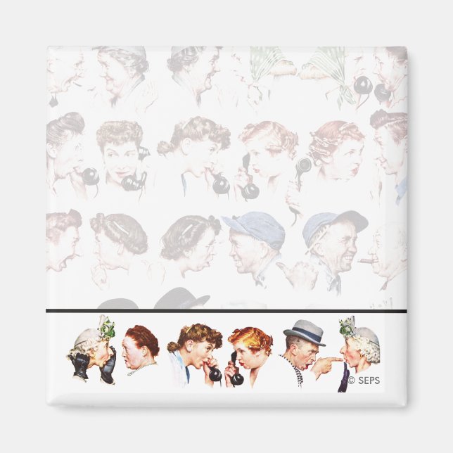 Ketten des Klatschens 4 Magnet (Vorne)