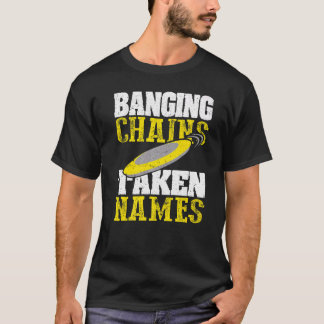 Ketten, die PlattenGolf benennen T-Shirt