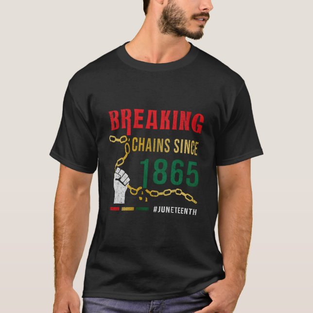 Kettenbrechen seit 1865 Junenth T-Shirt (Vorderseite)