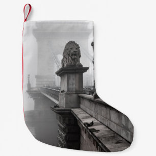 KETTENBRÜCKE, BUDAPEST KLEINER WEIHNACHTSSTRUMPF