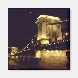 Kettenbrücke Budapest Ungarn Magnet