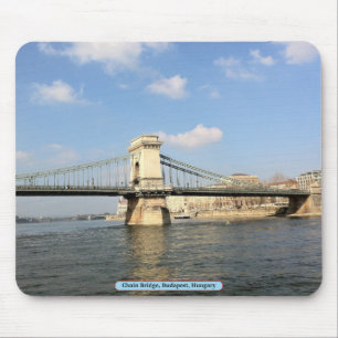 Kettenbrücke, Budapest, Ungarn Mousepad