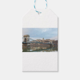 Kettenbrücke mit Buda Castle Ungarn Budapest Geschenkanhänger