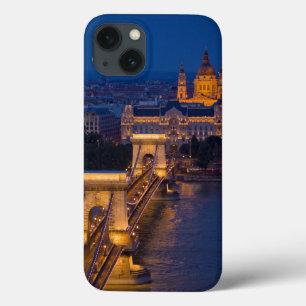 Kettenbrücke und Vollmond bei Nacht Case-Mate iPhone Hülle