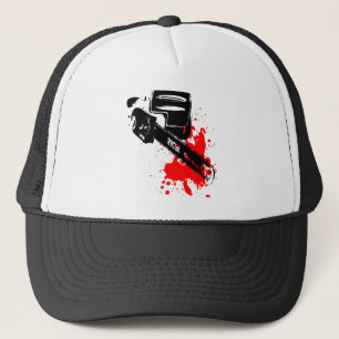 Kettensäge Truckerkappe
