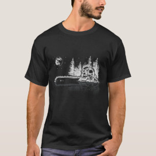 Kettensäge Wald Holzfäller Baumfäller Baumpfleger T-Shirt