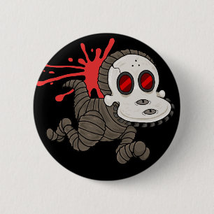 Kettensägen-Kind Button