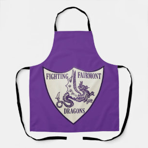 Kettering, Ohio Fighting Fairmont Dragons Logo Schürze