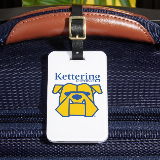 Kettering University-Logo Gepäckanhänger (Vorderseite Insitu 2)