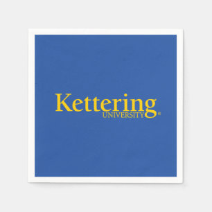 Kettering University-Logo Serviette
