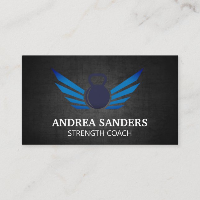 Kettle Bell Fitness Visitenkarte (Vorderseite)