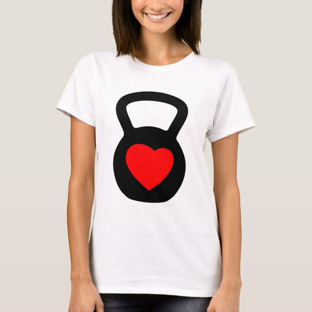 KETTLE-BELL LIEBE-T - SHIRT (Vorderseite)