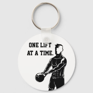 Kettlebell belastet die motivierend schlüsselanhänger