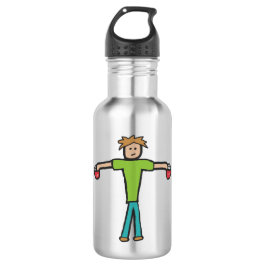 Kettlebell Edelstahlflasche