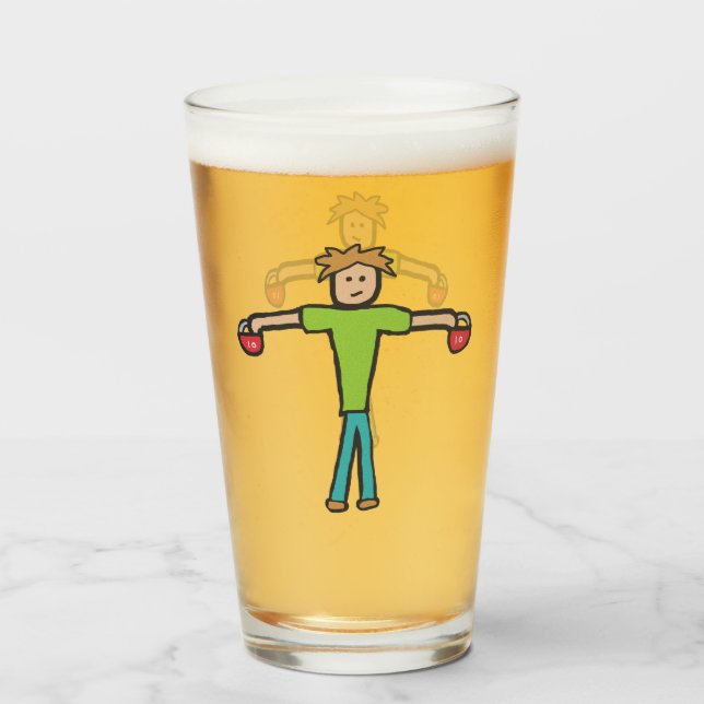 Kettlebell Glas (Vorne (Gefüllt))