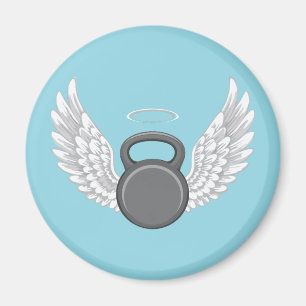 Kettlebell-Himmel Magnet