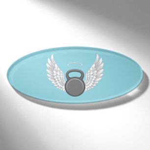 Kettlebell Himmel Namenschild