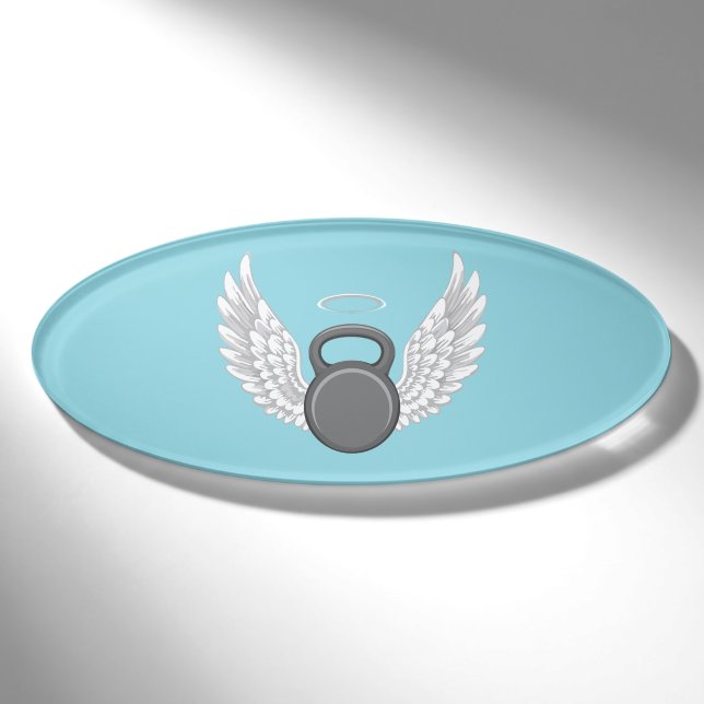 Kettlebell Himmel Namenschild (Vorderseite)