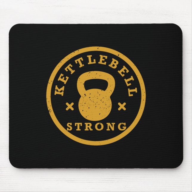 Kettlebell Mousepad (Vorne)