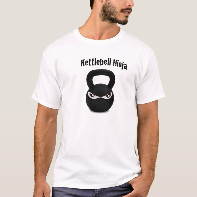 Kettlebell Ninja - Männer T-Shirt (Vorderseite)