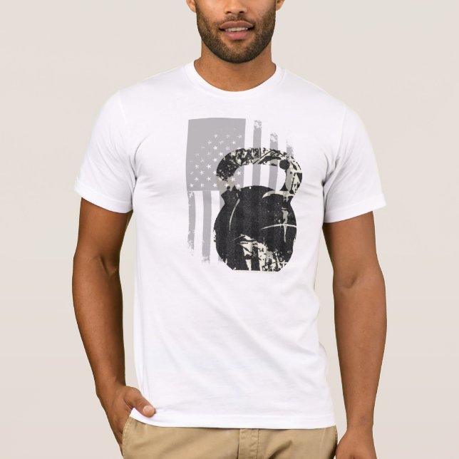 Kettlebell Patriot T-Shirt (Vorderseite)