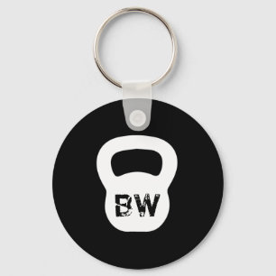 Kettlebell persönlicher Trainer Schlüsselanhänger