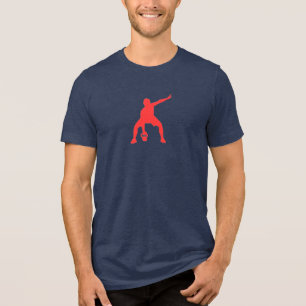 Kettlebell Power: Dynamisches Swing Tri-Blend Shirt