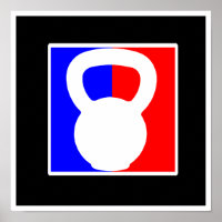 Kettlebell Pro Logo-Poster - "Elite-Fitness"-Druck